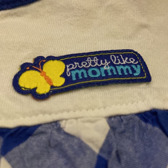 Cute blue and white dress - Picture 2 of 4